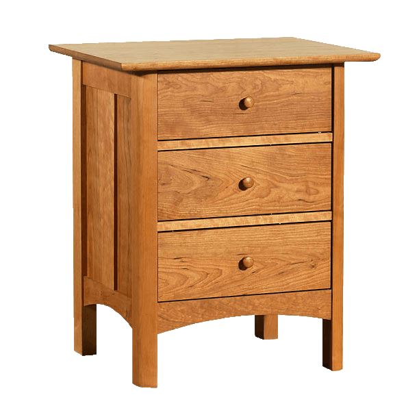 Modern Shaker 3-Drawer End Table